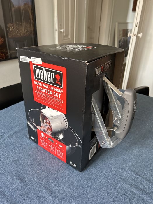 Weber acendedor barbecue