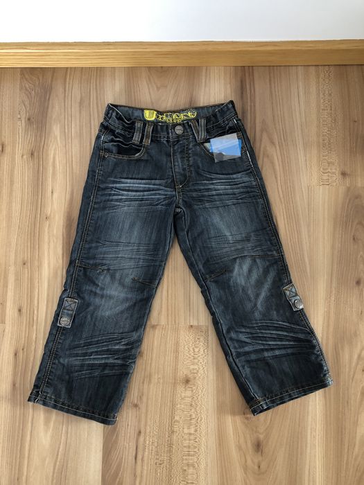 Nowe z metką spodnie chłopięce Topolino Ju-Jeans, rozm. 104