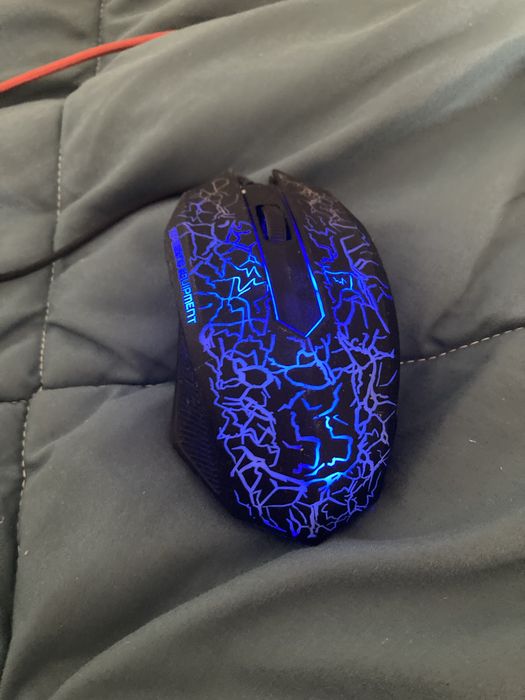Rato ótico Gaming com leds RGB