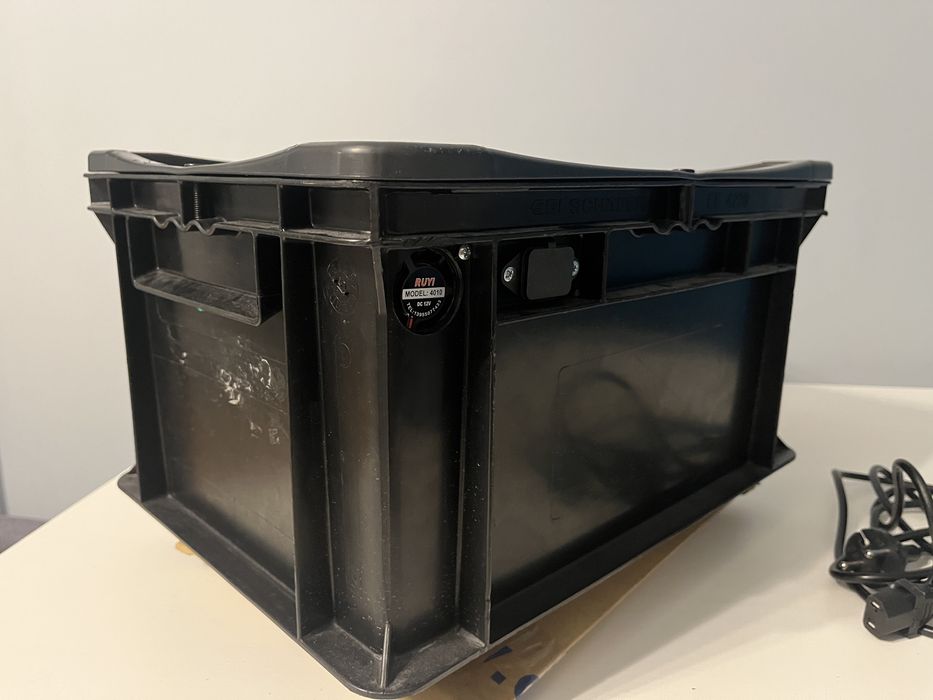 Stacja 320Ah LiFePO4 z BMS - 4350 Wh - przetwornica 500W z ładowarką