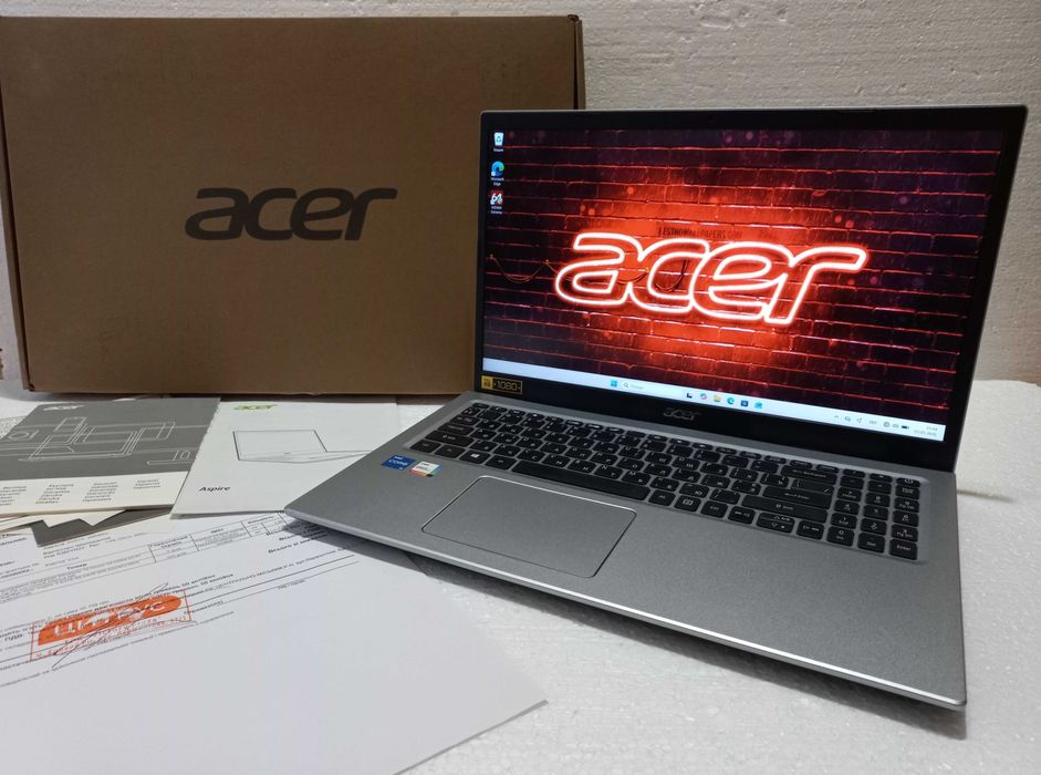 Игровой СВЕЖАК!!  ACER A315 / Core i5 1135G7  11" покол./ 20 RAM / ВЕСЬ КОМПЛЕКТ!