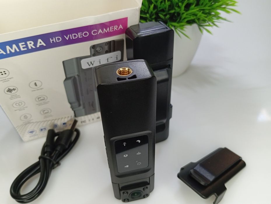 ‼️ Нагрудная Боди-Камера (ПОВОРОТНАЯ)  Видеорегистратор Боді камера ‼️