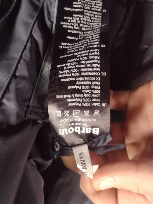 Зимоав куртка  barbour