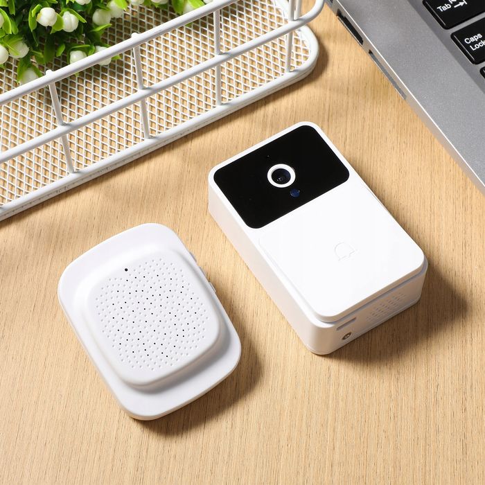 Bezprzewodowy Dzwonek Kamera, Akumulator Inteligentny Wideo Dzwonek