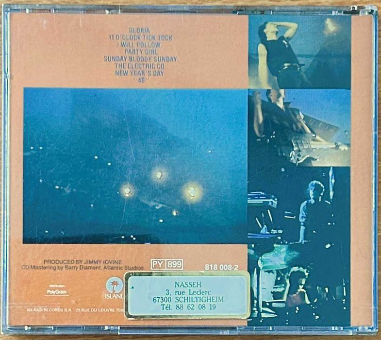 U2 - Under a blood red sky - 1983 - CD