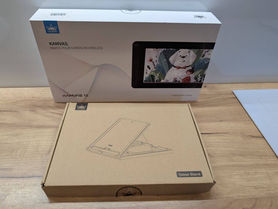 Tablet graficzny HUION Kamvas 12 +gratis podstawka o wartości 150zł