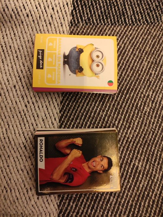 Cromos Minions e Fome de vencer
