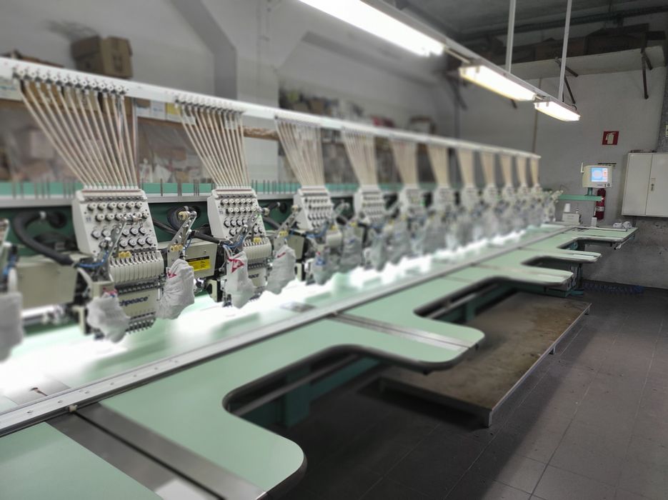 Máquina de Bordar Richpeace 12 cabeças