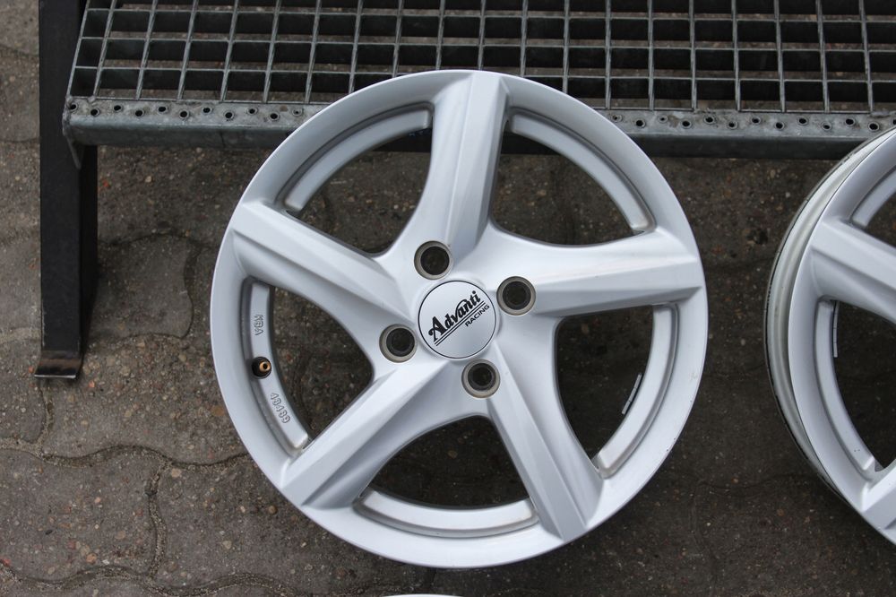 advanti racing 14 4x100 et38 5,5j opel toyota renault mini