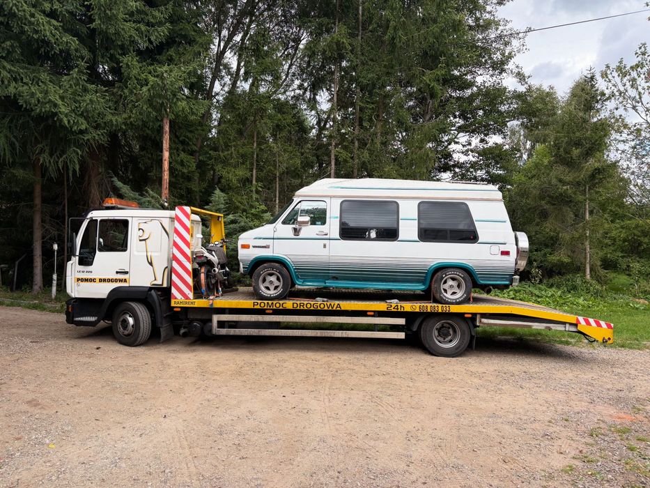 Pomoc Drogowa 24/7  Osobowe Bus Koparki Do 7 TON! Transport Laweta Hol
