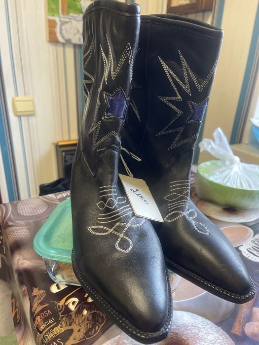 Чоботи козаки,розмір 40,нові,устілка 26,5;,натуральна шкіра