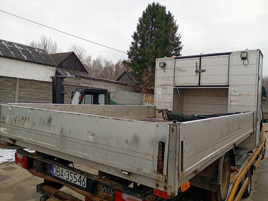 Skrzynia ładunkowa paka narzędziowa 4.2m 3.5m Iveco mascott brygadowka