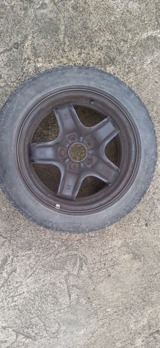 Felgi stalowe z oponami zimowymi opel zafira B r16 plus koło dojazd