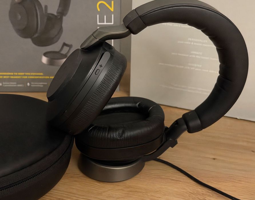 Jabra Evolve2 85 | Black | Podstawka ładująca | Usb-c