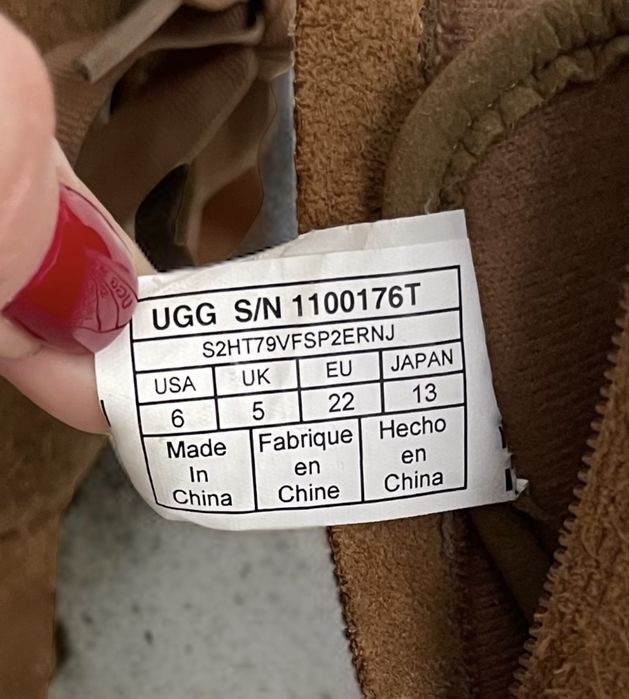 Демісезонні чоботи UGG оригінал для дівчинки