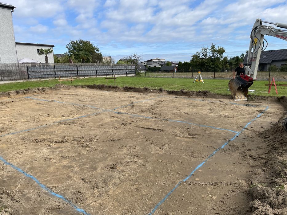 Usługi koparką, wykopy, utwardzanie terenu, kruszywa, transport