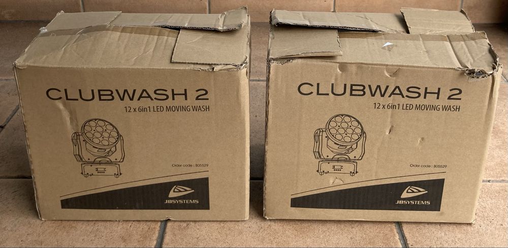 Moving Head Wash JB-Systems ClubWash 2