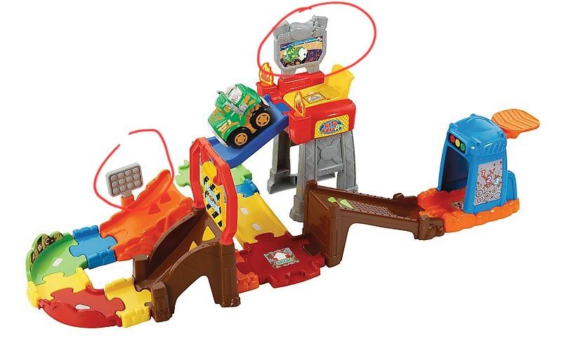 Vtech Tut Tut Autka zestaw kaskaderski
