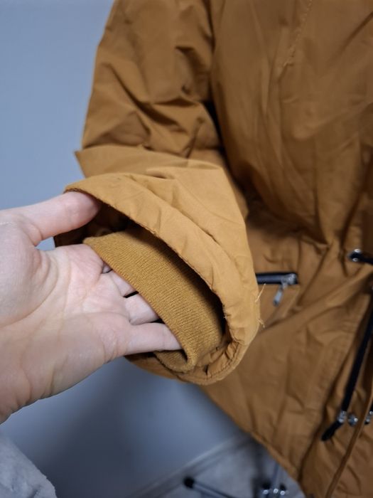 Zimowa kurtka parka ciepła plus size duzy rozmiar futro