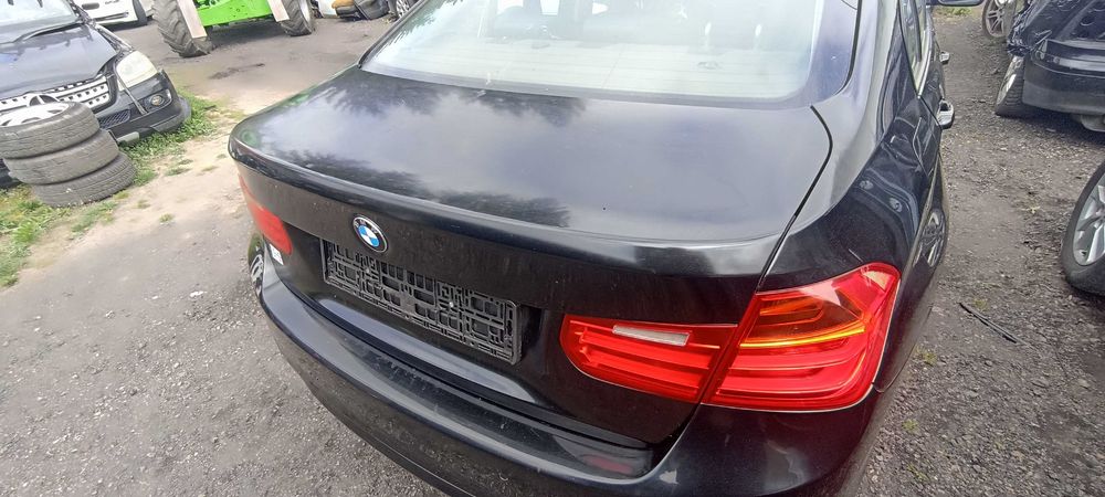 klapa bagażnika bmw 320 d f30 lak 475 black sapphire metallic