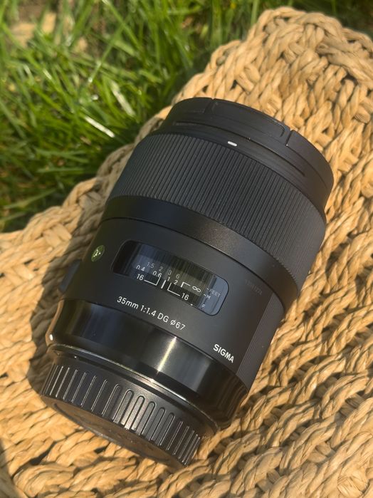 Объектив Sigma art 35mm f 1.4 для Canon