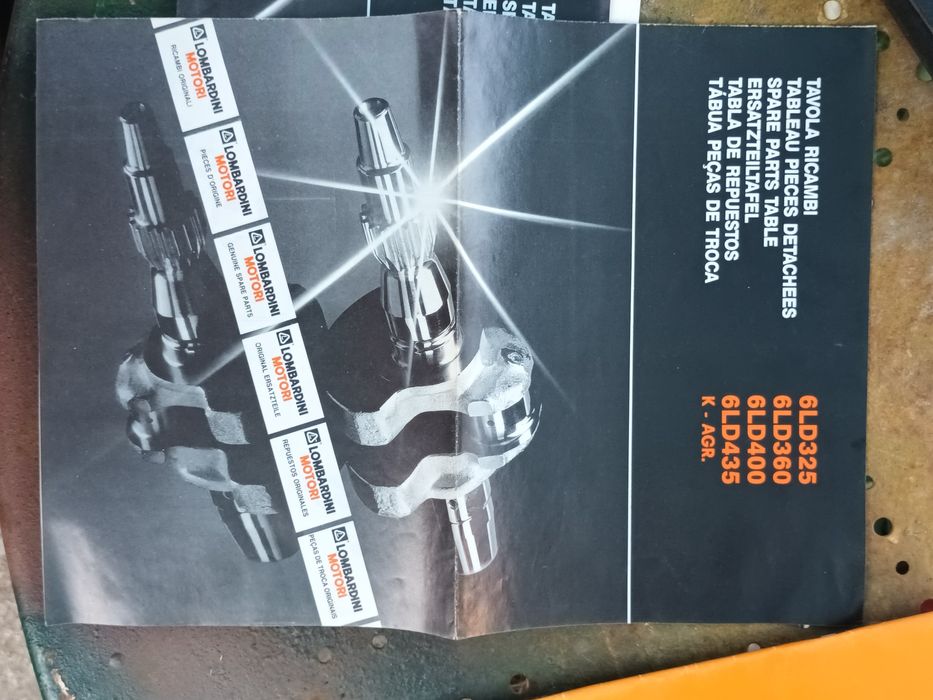 Moto enxada lombardini ld 360  diesel usada