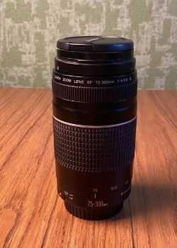 Canon EF 75-300mm f/4-5.6 телеоб'єктив з захисним фільтром