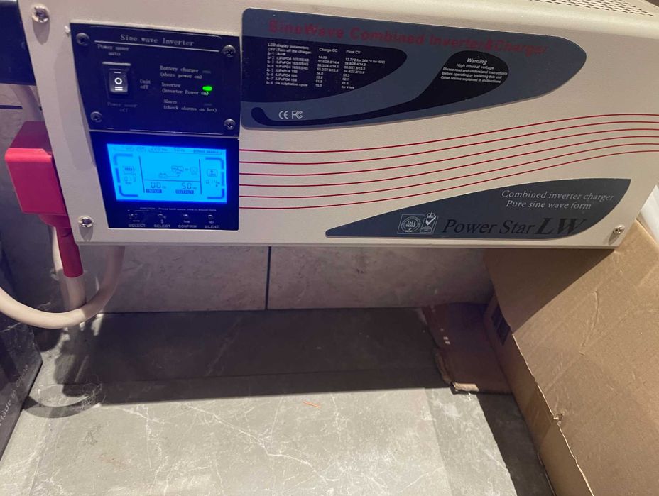 Інвертор Power Star LW 3000W + Акумулятор Power Queen LiFePO4 300Ah