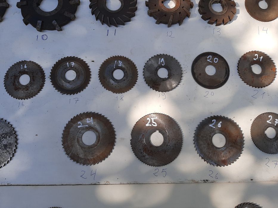 Фрези   по  металу