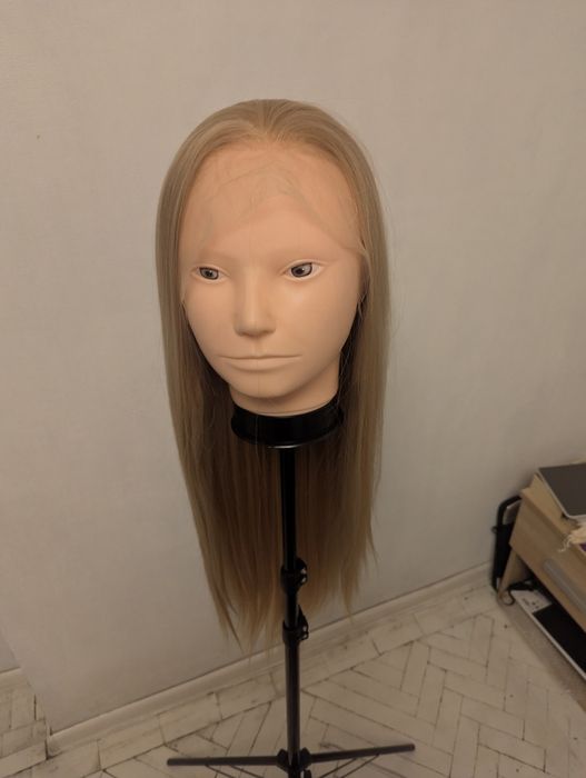 Новый парик блонд 66 см лейс фронт