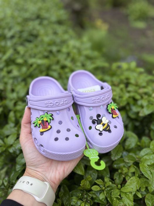 Дитячі сабо крокси для дівчинки Crocs С9 С11 C12
