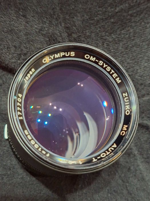 Obiektyw Olympus 135mm 1:2,8 Zuiko Japan AUTO-T MC OM System Etui