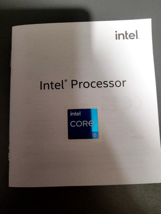 Intel Core i5-11400 – BOX – kompletny zestaw – sprawny