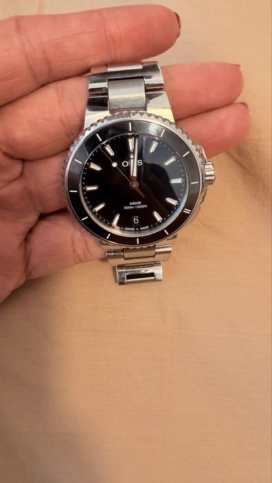 Relogio seminovo - Oris Aquis