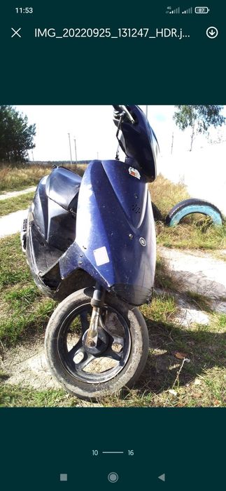 Скутер Хонда діо 62/68 honda dio 62/68 по-ЗАПЧАСТИНАХ двигун
