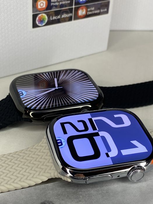 Smart watch 10 Pro Max+ AMOLED 46мм Гланец Новейшые Смарт часы от HK