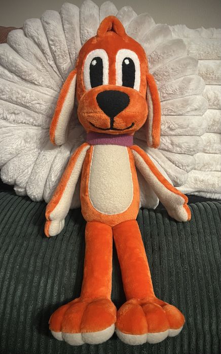 Maskotka ŁAPKA rekodzielo handmade GAZU PIESKI