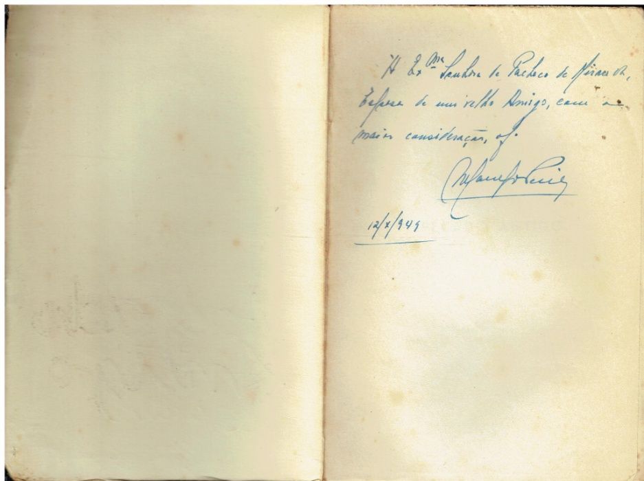 1680 Pecado Antigo de Manuel de Campos Pereira / Autografado