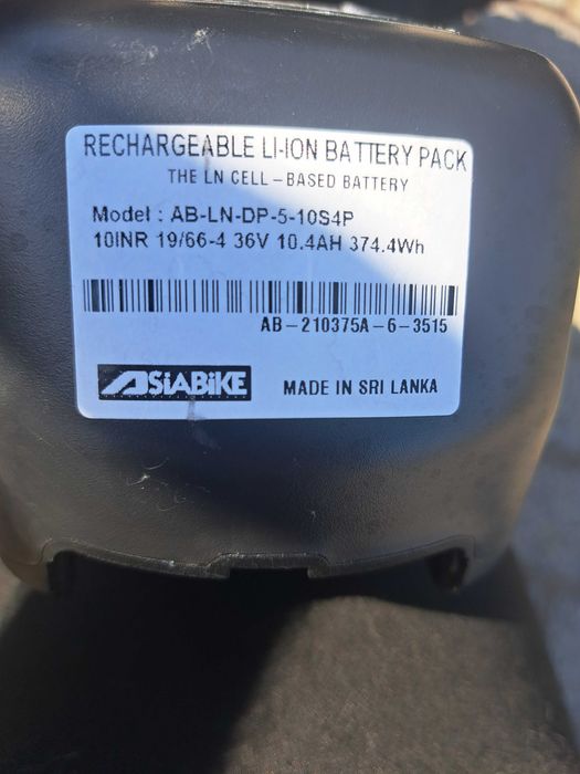 Rower elektryczny składany ARGENTO FATbot  MINI mad