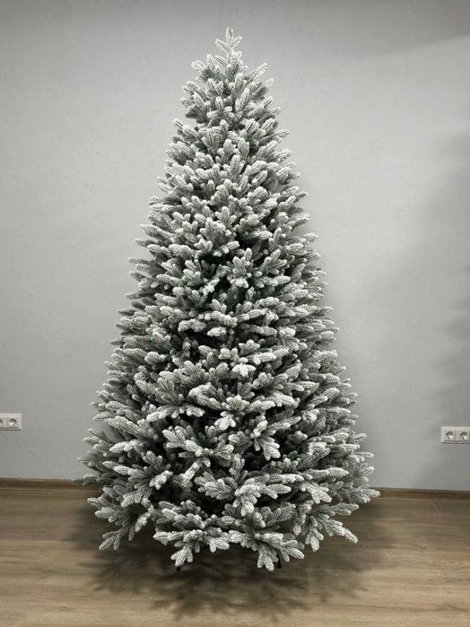 Віденська лита засніжена ялиночка.Штучна ялинка засніжена Віденська