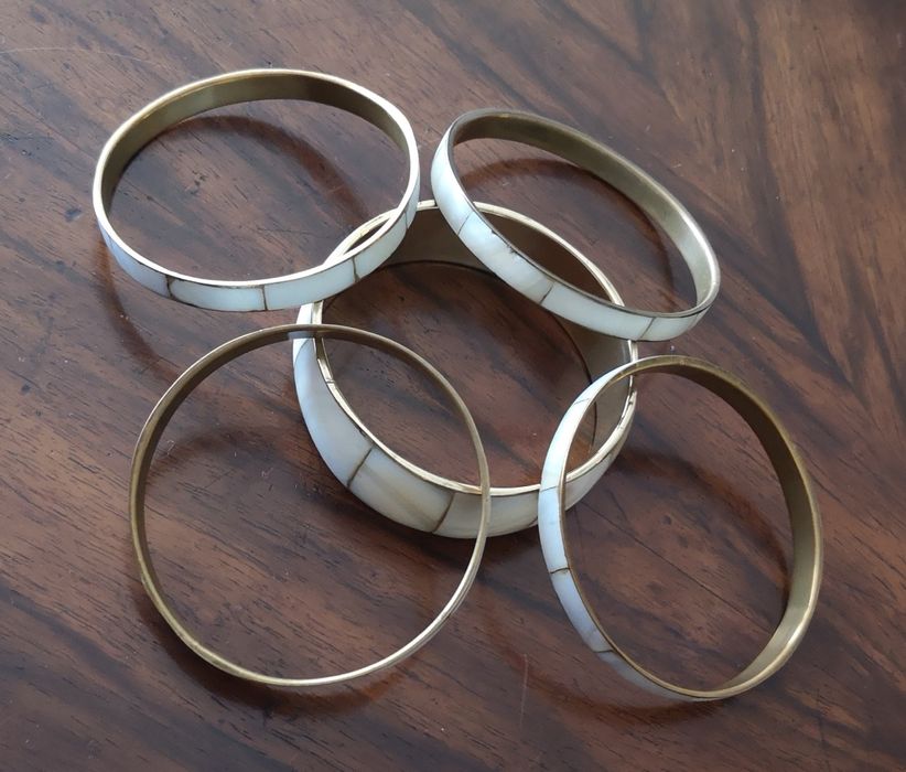 Stare bransolety vintage 6 sztuk.