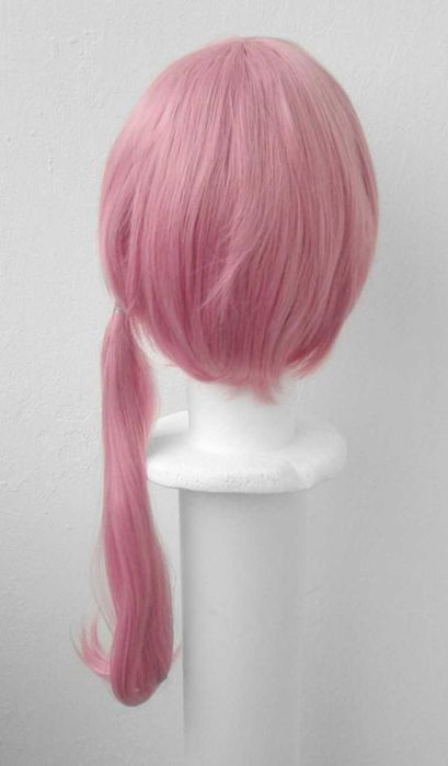 Lightning Final Fantasy różowa peruka z kitką cosplay wig różowy