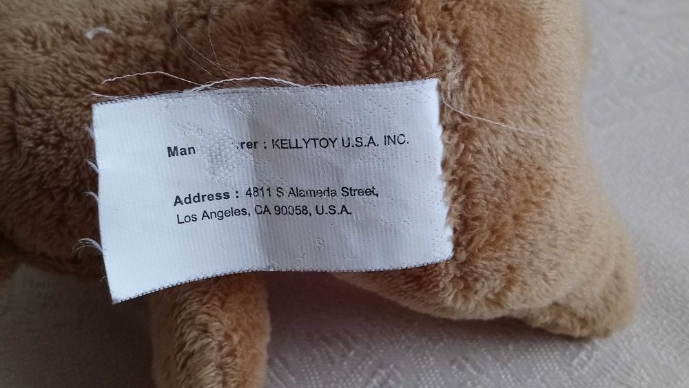 Maskotka, pluszak MIŚ - wysokość 11 cm - KellyToy USA