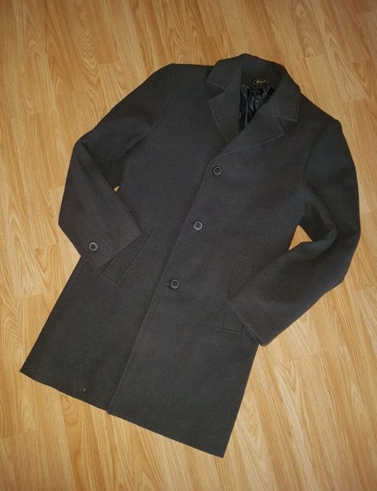 ABIAmen * płaszcz * męski * wełniany 48