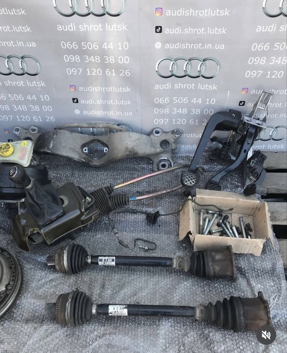Audi A4 B6 2.0 ALT бензин комплект МКПП свап механіка переход кпп