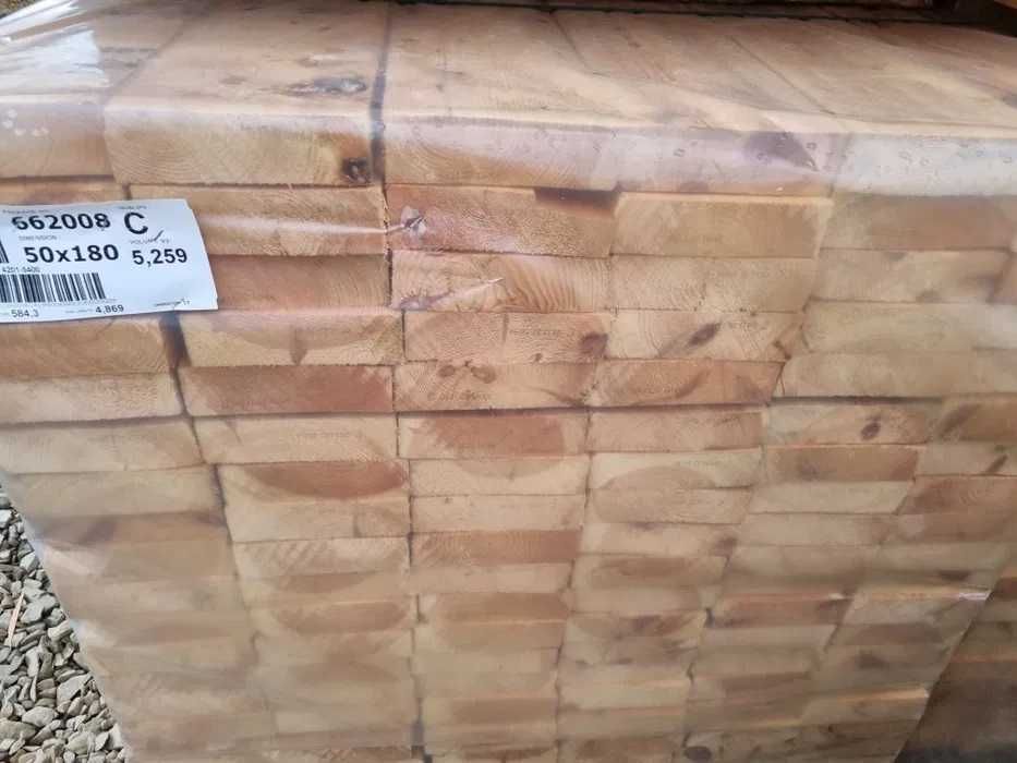 Tarcica Sosnowa ilości całosamochodowe