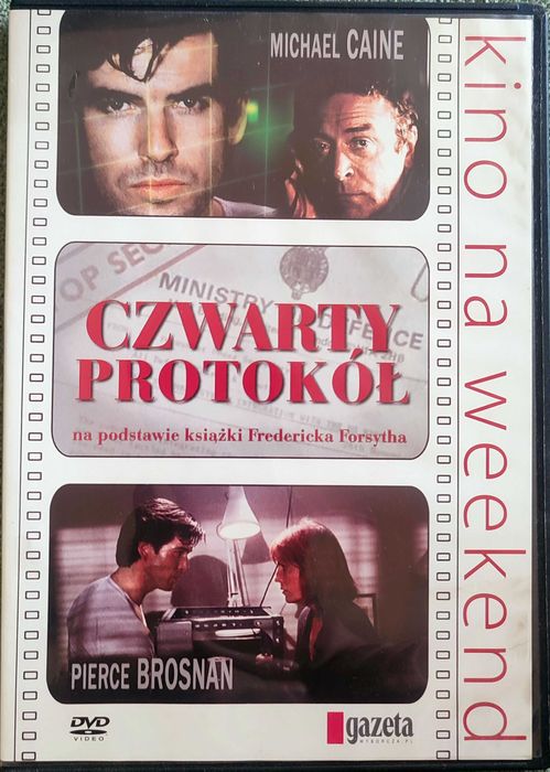 Film DVD Czwarty protokół. Michael Caine, Pierce Brosnan