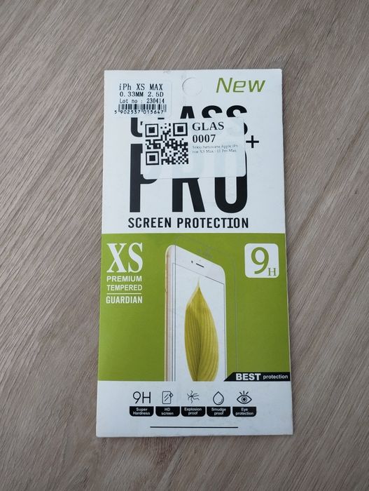 Szkiełko ochronne do iPhone xs max