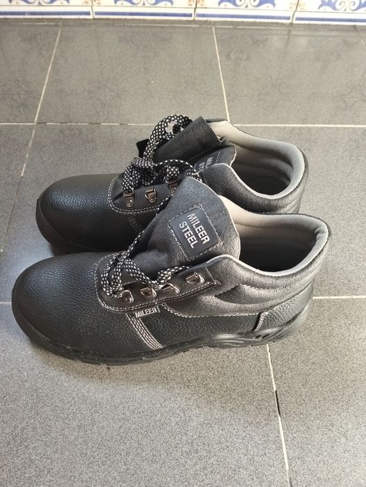 Botas de trabalho biqueira de aço