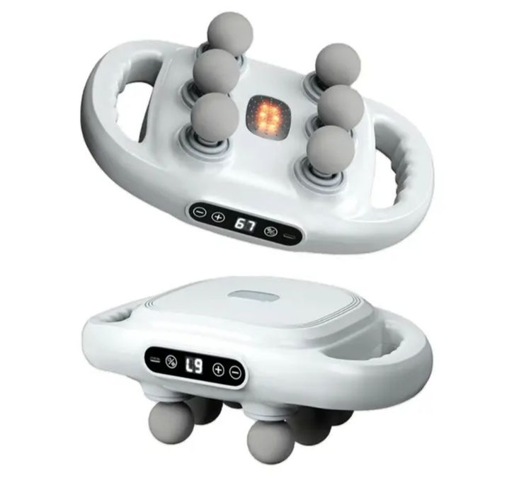 Массажер высокочастотный перкуссионный для тела на 6 головок 20 скорос